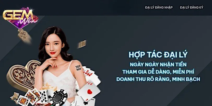 Đại lý GEMWIN - Cánh cửa kiếm tiền đột phá trong cá cược