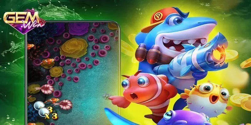 Trải nghiệm bắn cá xèng thú vị tại GEMWIN